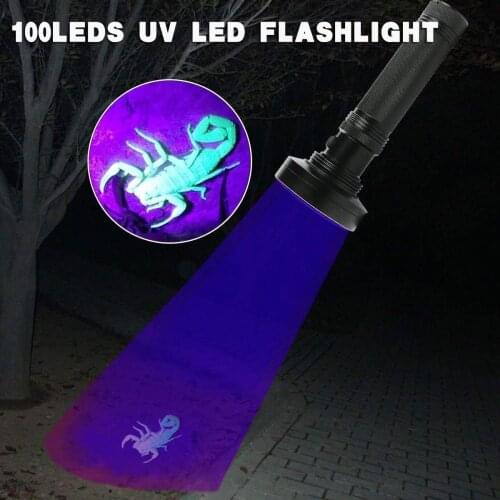 UV Flashlight Black light UV Lights , 100LED 21/12/9leds LED Blacklight Pet Urine Detector For Dog/Cat Urine,Dry Stains,Bed Bug