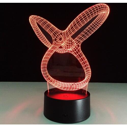 Unique Abstract Night light3D LED Lamp Light USB Colorful Lava Lamp for Wedding Deco Innovative Party Mothers Day Gift Present