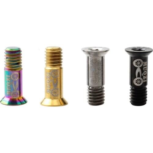 Bicycle M5 Rear Derailleur Guide Wheel Screws Titanium Alloy Fixed Bolts MTB Road Accessories Parts Outdoor