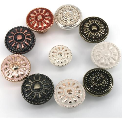 1PC Zinc alloy Cabinet round Pull Handle Kitchen Cupboard Closet Dresser Drawer Pulls Knobs Euro-style
