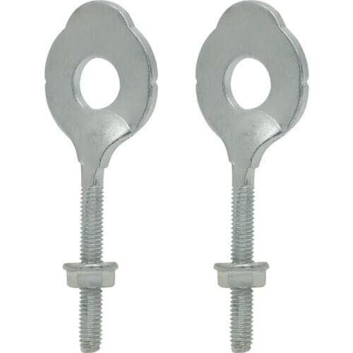 2Pcs Wheel Axle Hole Chain Tensioner Adjuster for Kawasaki KLX110 KLX110L OEM 33040-1006 Chain Adjuster Tensioners