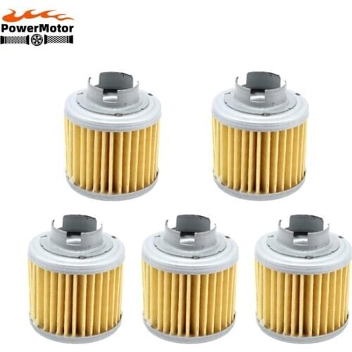 5pcs/pack Motorcycle Oil Filter For YX 150cc 160cc Zongshen 190cc ZS190 Engine Pit Bike Dirt Bike