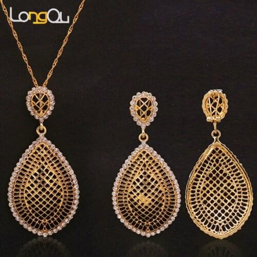 Noble imitation crystal Jewelry Big Round Hanging Earrings Trendy Earrings Long Drop Dangle Earrings For Women Hollow OutJewelry