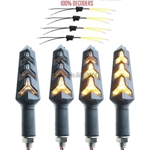 Motorcycle Accessories cover LED turn signals with 100% decoders for Cb300R Bajaj Pulsar Ns 200 Cb1000 Husaberg Fe 450 Ducati