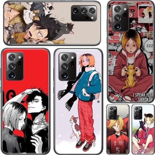 Kozume Kenma Haikyuu Anime Silicone Cover For Samsung Galaxy A01 A11 A12 A21 A21S A31 A41 A42 A51 A71 A81 A91 UW Phone Case
