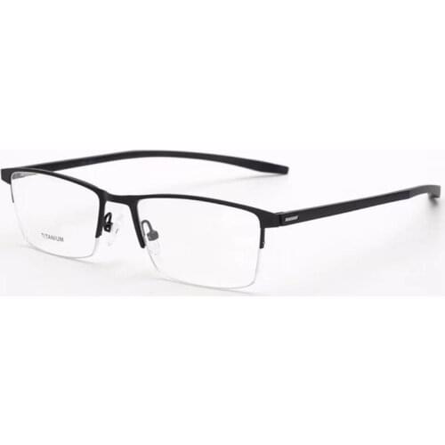 Business Ultra-light High-elastic Comfort Frame Custom Made Prescription Glasses Photochromic Grey/Brown Myopia Near-sighted