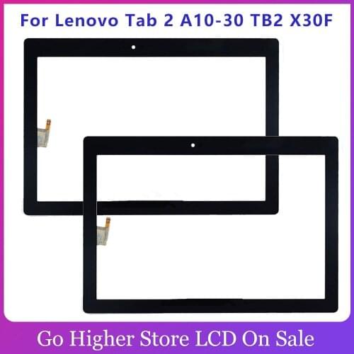 For Lenovo Tab 2 A10-30 YT3-X30 X30F TB2-X30F TB2-X30L Touch Screen Glass Sensor Replacement Parts