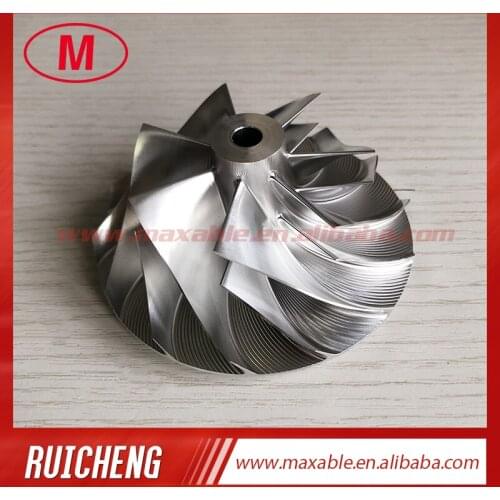 HX40 60.03/85.98mm 7+7 blades Turbocharger milling/aluminum 2618/billet compressor wheel