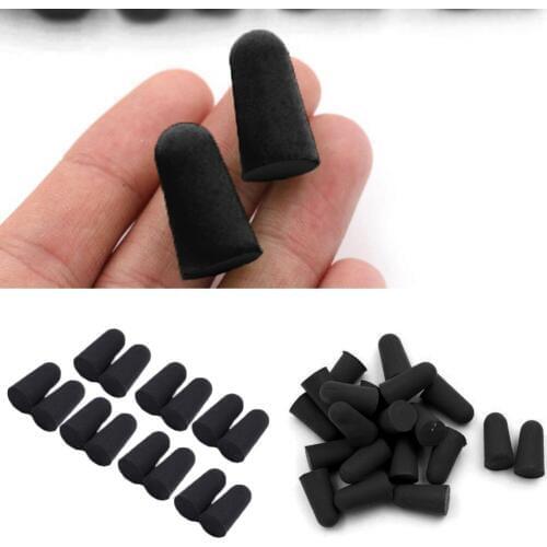 2019 New 10Pairs Soft Orange Foam Ear Plugs Tapered Travel Sleep Noise Prevention Earplugs Noise Reduction For Travel Sleeping