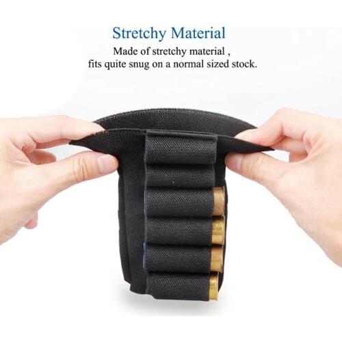 Hunting Shot gun Shell Bandolier Belt 12/20 Gauge Ammo Holder 8 Round Tactical Military Hunting Ammo Pouch