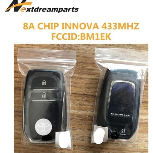 Genuine 8A Chip Car Remote Key for Innova 433mhz 2 buttons BM1EK