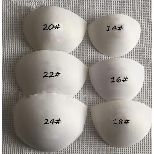 White,Black,Skin Color Semi-circular Chest Bra Pad,Bra DIY Accessory Insert Pad