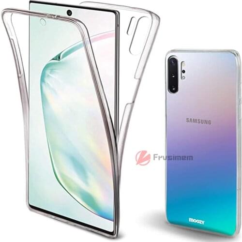 360 Degree Clear Case for Samsung Galaxy A21S A01 A11 A41 A51 A31 A71 A515 A715 S20 Ultra Note 20 Plus Soft Full Body Cover
