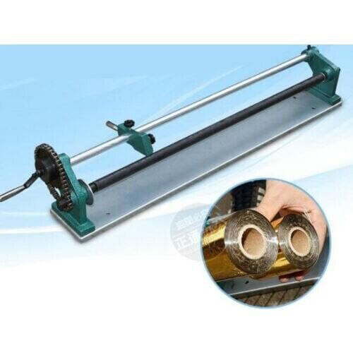 CE Hot Stamping Foil Paper Cutter Hand Cutting Machine Paper Roll Slitter