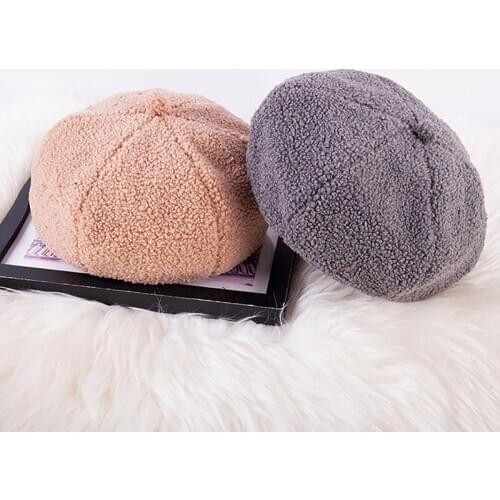 Fashion Wool Berets Winter Autumn Women Thicker Warm Solid Casual Caps For Lady New Style Artist Leisure Hat Hot Sale Berets