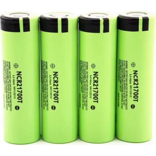10pcs/lot Panasonic 21700 Battery NCR21700T 4800mAh 3.7V Rechargeable Lithium Batteries Cell for Flashlights Toys HD