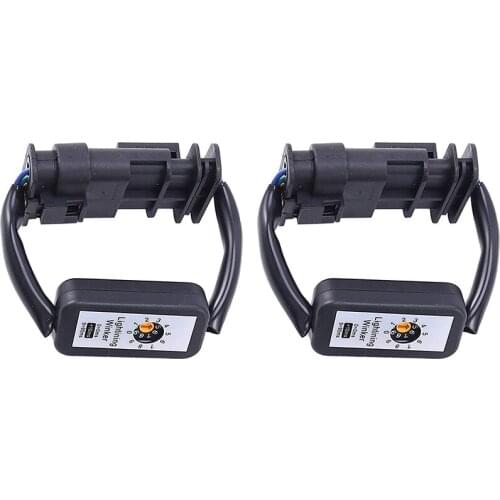 Black Dynamic Turn Signal Indicator LED Taillight Add-On Module Cable Wire Harness For BMW 4 Series F32 F33 F36 F83 M4 LCI 2 PCS