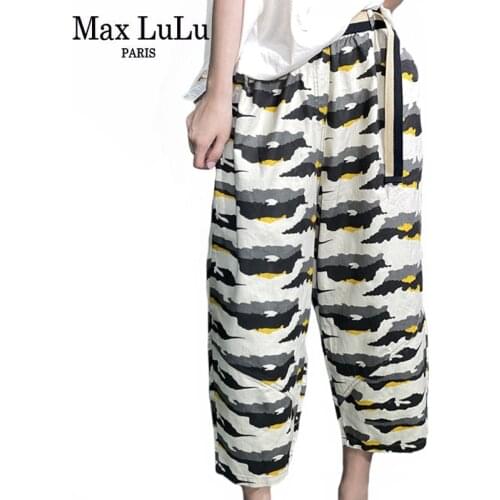 Женские прямые брюки Max LuLu China At AliExpress