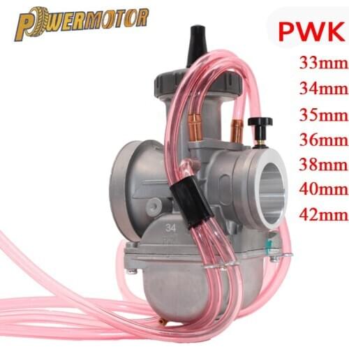 Motorcycle Scooter Carburetor 4T Engine 42 33 35 36 38 40 34mm Carb PWK Carburetor Used at Off-Road Motocross ATV