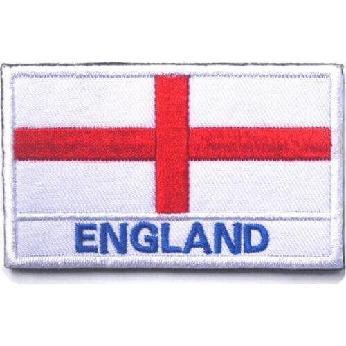 England Flag Embroidery Patch England DIY Appliques For Hat Clothes