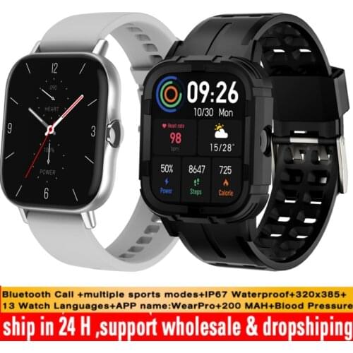 Original DT94 Smart Watch Men 1.78 Inch DIY Watch Face IP67 Bluetooth Call Music Stopwatch Women Smartwatch Brightness Adjust
