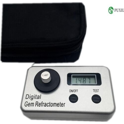 Gem digital display refractometer jewelry Inspection index test instrument gem digital refractometer without oil test