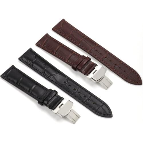 Genuine Leather Watch Band Fit for Certina MIDO Tissot Longines Omega 20mmCowhide Strap Bracelets