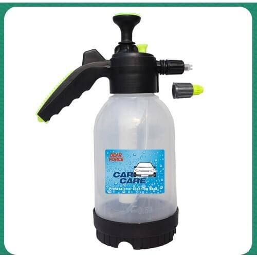 Hand Operated Pump Foam Sprayer Hand Pressurized Foam Water Sprayer Car Wash Manual Snow Foam Lance Nozzle