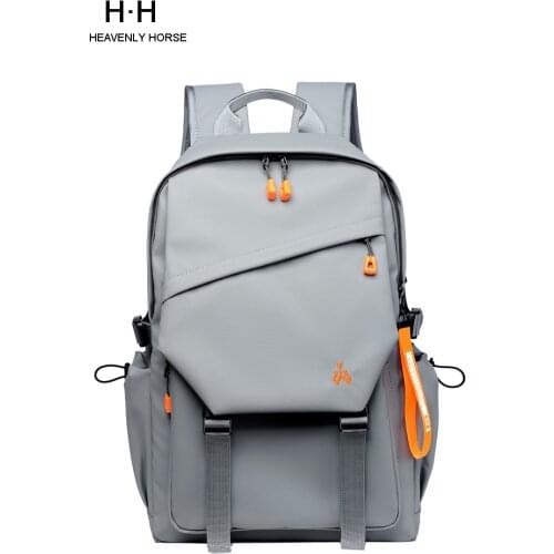 Casual 15.6 inch Laptop Backpack For Men Splashproof Oxford USB Charge Male Mochila 27L School FashionTravel Anti Theft Bags