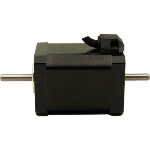 Dual shaft 4wire Nema17 stepper motor 42HS60B41205 1.2A 60mm motor length 0.8N.m(114oz-in) for CNC Mill Cut Engraver /3D printer