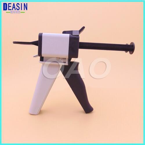 Dental Equipment Silicone Rubber Impression Mixing Dispenser Dispensing AB Gun