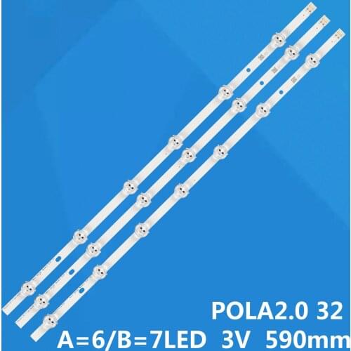 LED backlight strip LED TV FOR LG 32" uot pola2.0 32inch A B agf78399401 32LN5707 HC320DXN-VHFPA-21XX HC320DXN-VSFP4-VHFPA-21XX