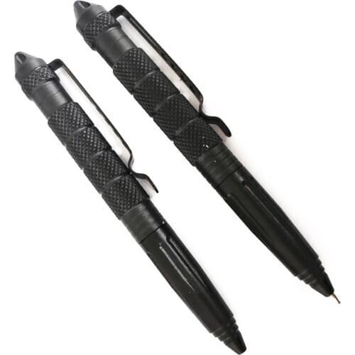 Tactical Defense Pen With Tungsten Steel Head EDC Multifunctional Self-defense Pen Outdoor Broken Window Cone Survival Sign Pen
