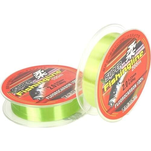 100m outdoor Super Strong Fish Lines Fishing Tackle 100% Nylon Transparent Not Fluorocarbon Fishing Lines
