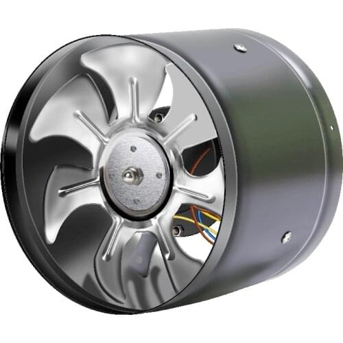 4''6''8'' Duct Fan Air Ventilator Metal Pipe Ventilation Exhaust Fan Mini Extractor Bathroom Toilet Wall Fan Duct Fan