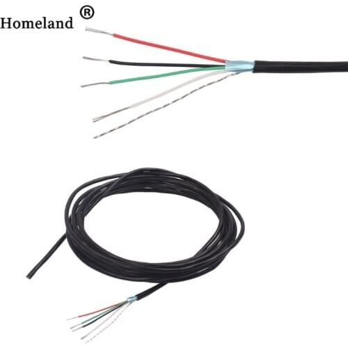 Guitar Shielded Wire Accessories 4 Conductor Shielded Pickup Wire 3m Guitar Pickup Cable 24 AWG Guitars Parts