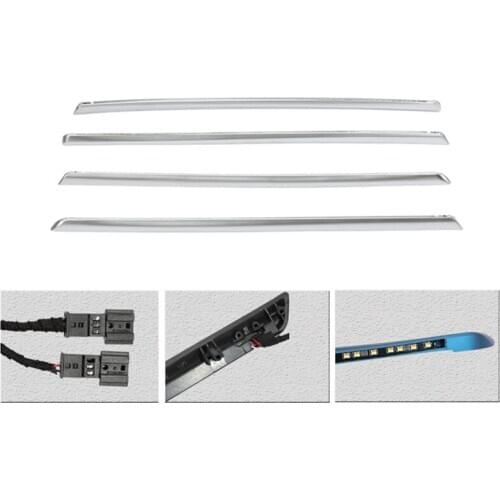 AU04 -Interior Doors Panel LED Decorative Trims Lamp with Blue and Orange Colors Atmosphere Lights for-BMW 3 Series F30 12-18