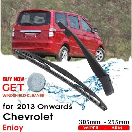 Car Wiper Blade Rear Back Window Windscreen Windshield Wipers Auto Accessories For Chevrolet Enjoy Hatchback 305mm 2013 Onwards