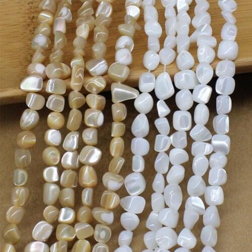 Natural Five-Pointed Star Shell Mother Of Pearl Loose Spacer Beads For Jewelry Making DIY Bracelet Handmade Necklace
