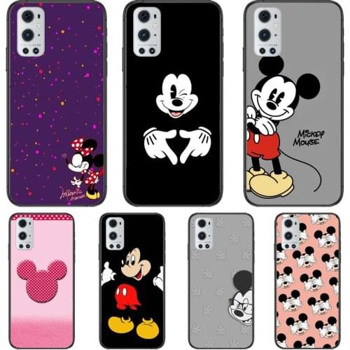 Cute mickey apple style cover For OnePlus Nord N100 N10 5G 9 8 Pro 7 7Pro Case Phone Cover For OnePlus 7 Pro 1+7T 6T 5T 3T Case