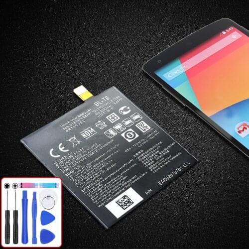 For LG Google Nexus 5 / Nexus G E980 D820 D821 Megalodon D8 BL T9 Mobile Phone Battery BL-T9 2300mAh