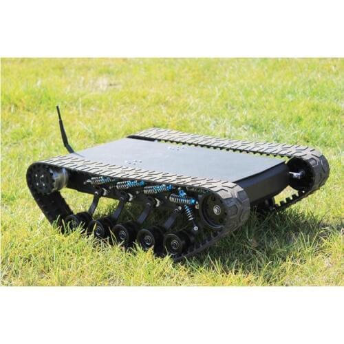 DOIT 138t Tracked Robot Tank Chassis RC Smart Crawler Tank Platform Cross-obstacle Machine with Max Load 20kg