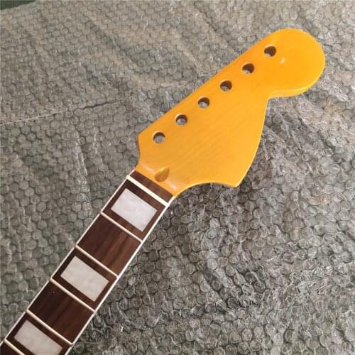 24inch length Maple 22 frets Electric Guitar parts Guitar Neck Rosewood inlay