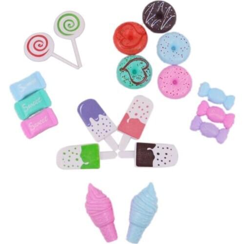 Doll Cute Cartoon Snack Toys For 18 Inch American & 43Cm Baby New Born Girl Doll For Our Generation Doll Daily Life