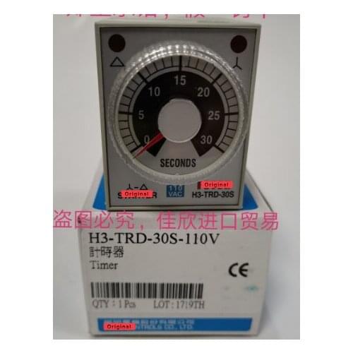 H3-TRD-30S-110V H3-TRD-30S-220V H3-TRD-60S-220V Original New Time Relay H3-TRD-30S