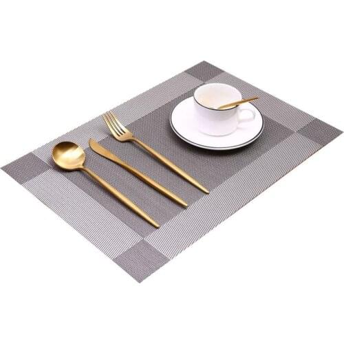 Rectangle Heat Insulation Bowl Plate Cup Pad Place Mat Dining Table Decoration