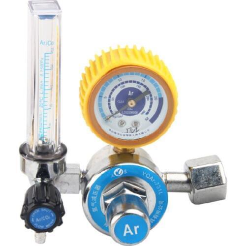 Argon CO2 Pressures Reducer G5/8" 0-25Mpa Tig Flow Meter Welding Regulator Gauge Shock Absorption Welder Gas Flowmeter