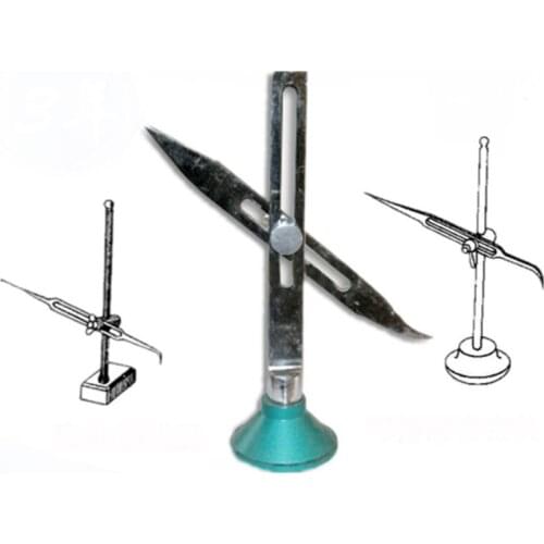 High Quality 200-500mm Adjustable scribing disc inside and outside marking scriber with Round base