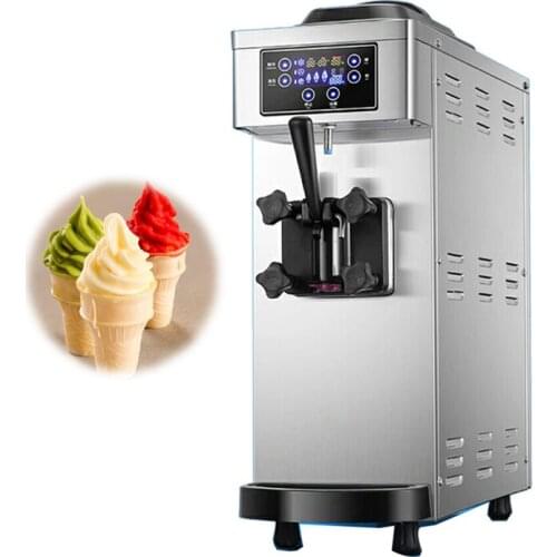 Most Popular Soft Ice Cream Machine Single Heads Ice Cream Cone LCD Panel Ice Cream Machine With 110V 220V