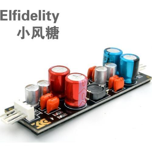Elfidelity PC Fan Power Noise Isolation Filter Support 3PIN 4PIN PC fan Power purification Filtering Noise isolation HI-FI